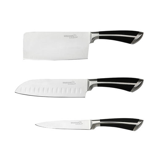 澳大利亚【Gourmet Kitchen】斯蒂尔不锈钢刀具4件套 商品图3