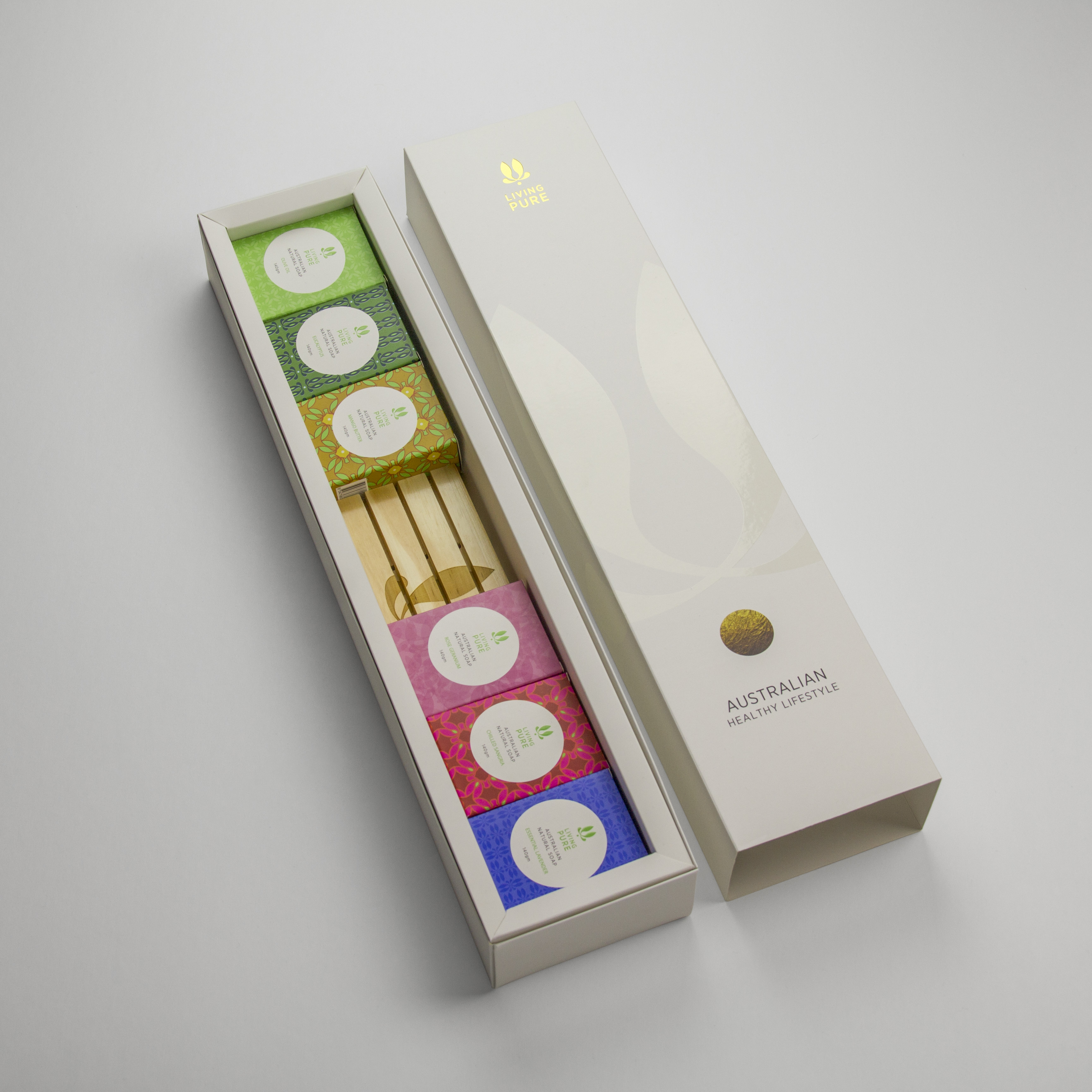 丽珀天然香皂缤彩6+1精装礼盒