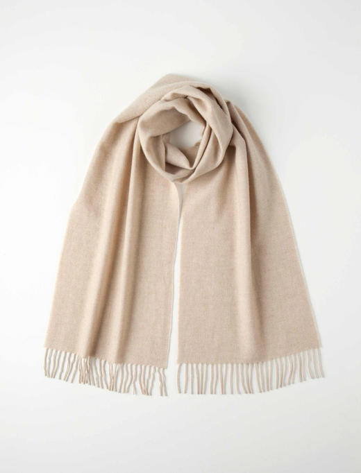 纯羊绒蒙古灰未染色围巾 男女同款 Mongolian Grey 商品图0