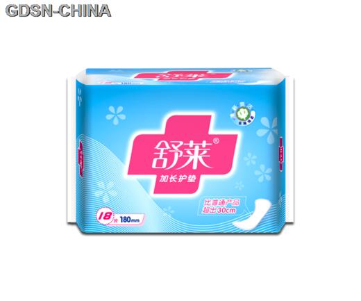 舒莱加长棉质护垫18片 商品图0