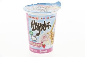 欣欣杯草莓酸奶味酱饼干条