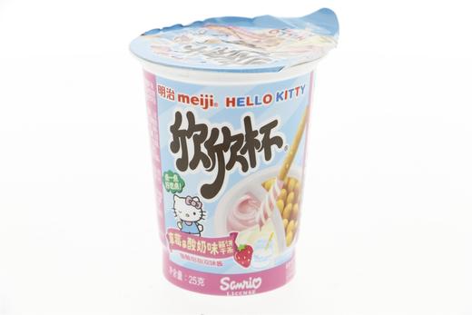 欣欣杯草莓酸奶味酱饼干条 商品图0