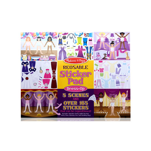 （永久下架）玛丽莎 静电贴（可循环利用贴纸） 商品图1