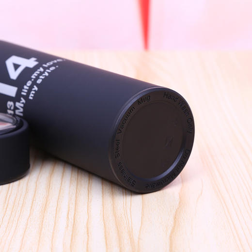 【保温杯】新款不锈钢保温杯1314情侣创意礼品水杯定制 商品图3