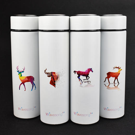 【保温杯】304不锈钢磨砂商务保温杯定制创意礼品水杯 商品图2