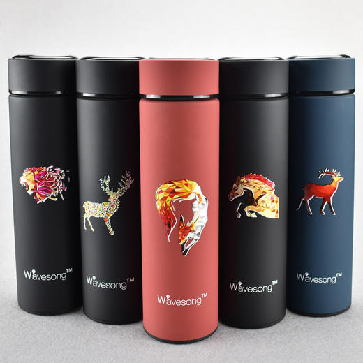 【保温杯】304不锈钢磨砂商务保温杯定制创意礼品水杯 商品图1