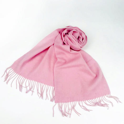 羊毛素色围巾 商品图9