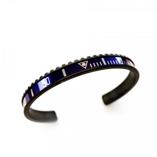 北京仓｜Speedometer-Black-Blue 手镯［意大利设计师］ 商品图1