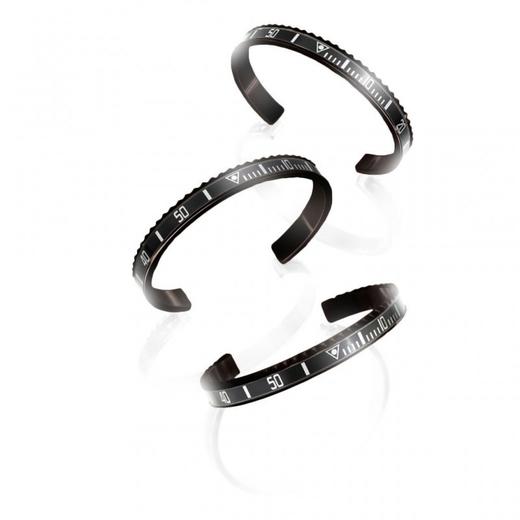 北京仓｜Speedometer-Black&Black Steel-手镯［意大利设计师］ 商品图3