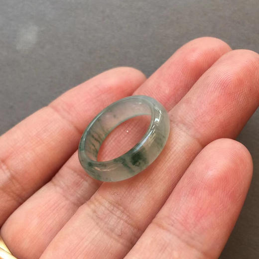 高冰种飘花翡翠指环10 商品图4