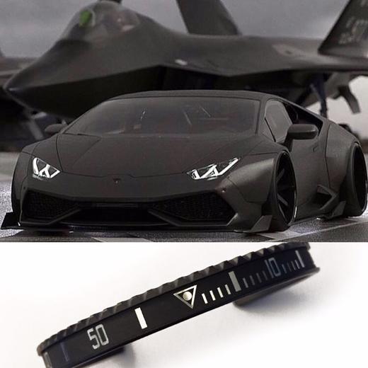 北京仓｜Speedometer-Black&Black Steel-手镯［意大利设计师］ 商品图4