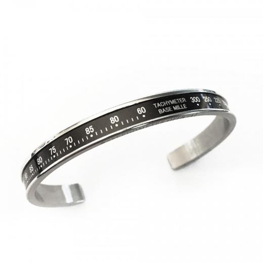 北京仓｜Speedometer-Chrono Black Steel-手镯［意大利设计师］ 商品图1