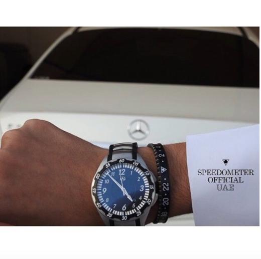 北京仓｜Speedometer-Black&Black Steel-手镯［意大利设计师］ 商品图0