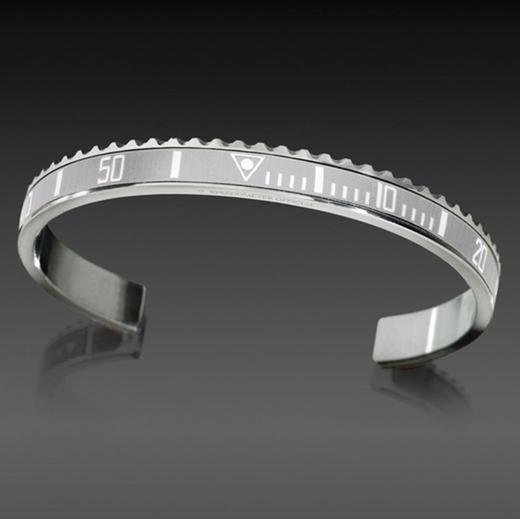 北京仓｜Speedometer-Steel-Grey 手镯［意大利设计师］ 商品图1