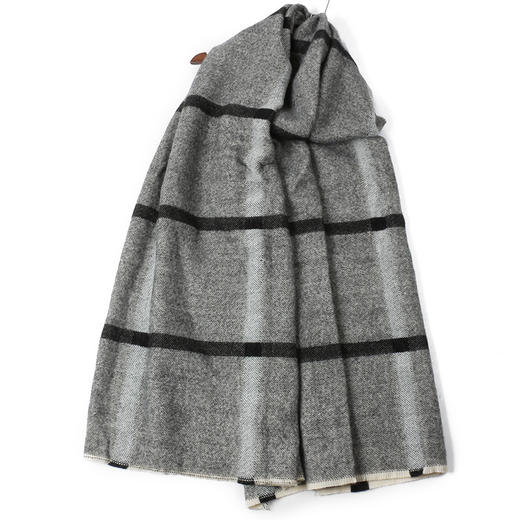 【围巾】冬季韩版百搭加厚长款针织毛线披风斗篷围脖冬 商品图4