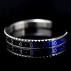 北京仓｜Speedometer-Black&Blue Steel-手镯［意大利设计师］ 商品缩略图2