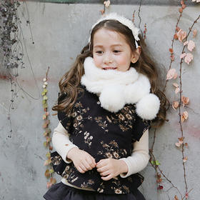 【女童围巾】秋冬加厚双层保暖绒版儿童围巾