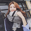 【围巾】冬季韩版百搭加厚长款针织毛线披风斗篷围脖冬 商品缩略图1