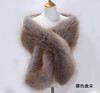 【围巾】秋冬季新款超长仿狐狸毛皮草新娘晚礼服加厚大披肩斗篷围巾围脖女 商品缩略图2