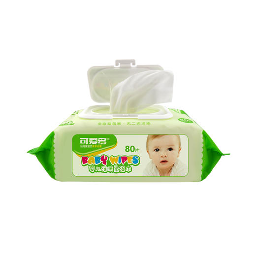 可爱多 婴儿洁肤柔湿巾 （便携 / 家庭） 商品图3