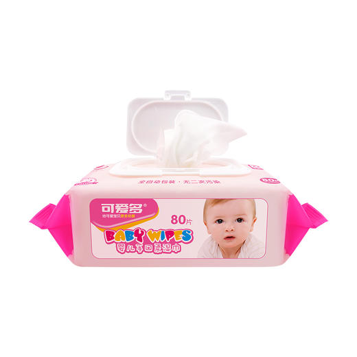 可爱多 婴儿洁肤柔湿巾 （便携 / 家庭） 商品图4