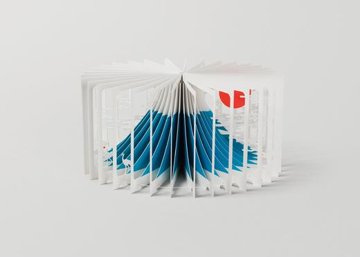 360°BOOK，3D立体书，富士山 Mount FUJI 商品图2