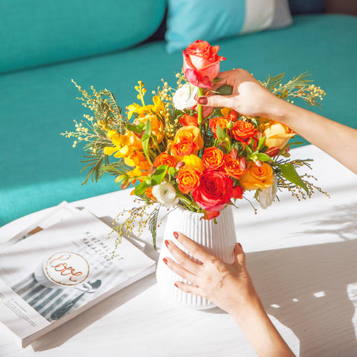 花点时间 鹿晗愿望季主题花 Diy版 甜蜜蜜 12月9日12月11日收花 花点心选