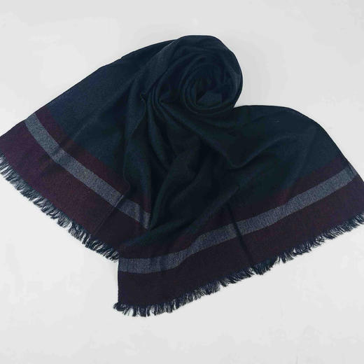 精纺羊毛围巾（意大利设计） 商品图3