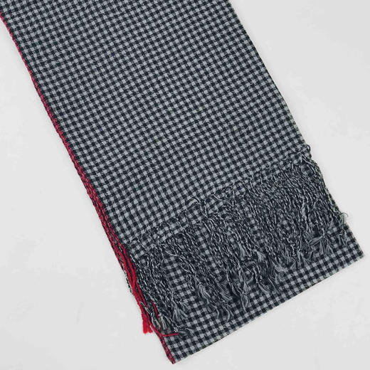 精纺羊毛格子围巾（意大利设计） 商品图2