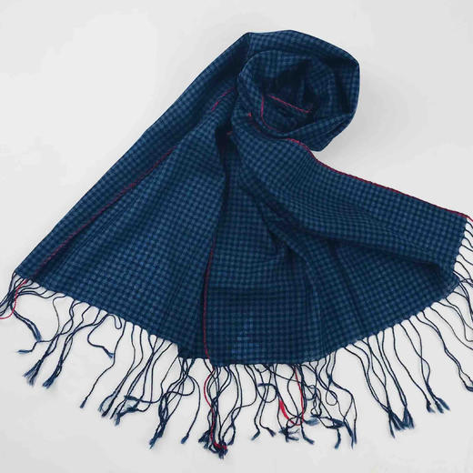 精纺羊毛格子围巾（意大利设计） 商品图7