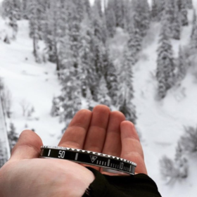 北京仓｜Speedometer-Black Steel-手镯［意大利设计师］