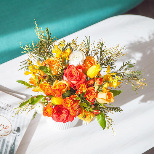 花点时间 鹿晗愿望季主题花 Diy版 甜蜜蜜 12月9日12月11日收花 花点心选