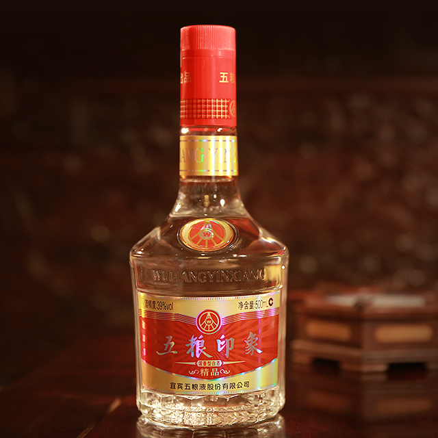 五粮液五粮印象39°浓香型白酒 2400年老窖酿制，代代传承 500ml五粮精品  包邮