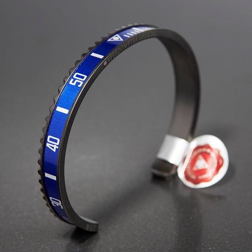 北京仓｜Speedometer-Black-Blue 手镯［意大利设计师］ 商品图2