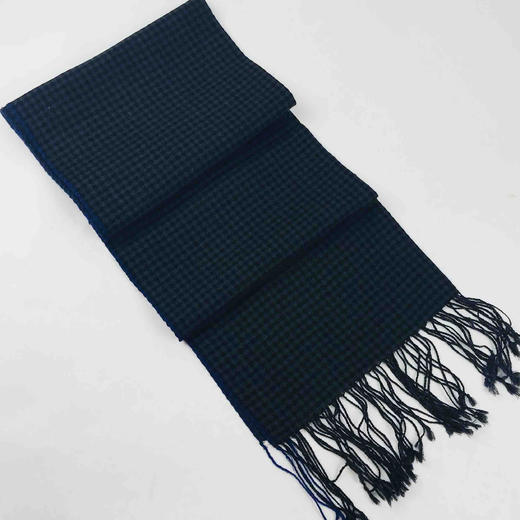 精纺羊毛格子围巾（意大利设计） 商品图3