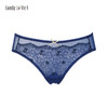 暗香配套刺绣内裤 午夜蓝低腰女三角裤 奶糖派Candy La VIE 204A005 商品缩略图0