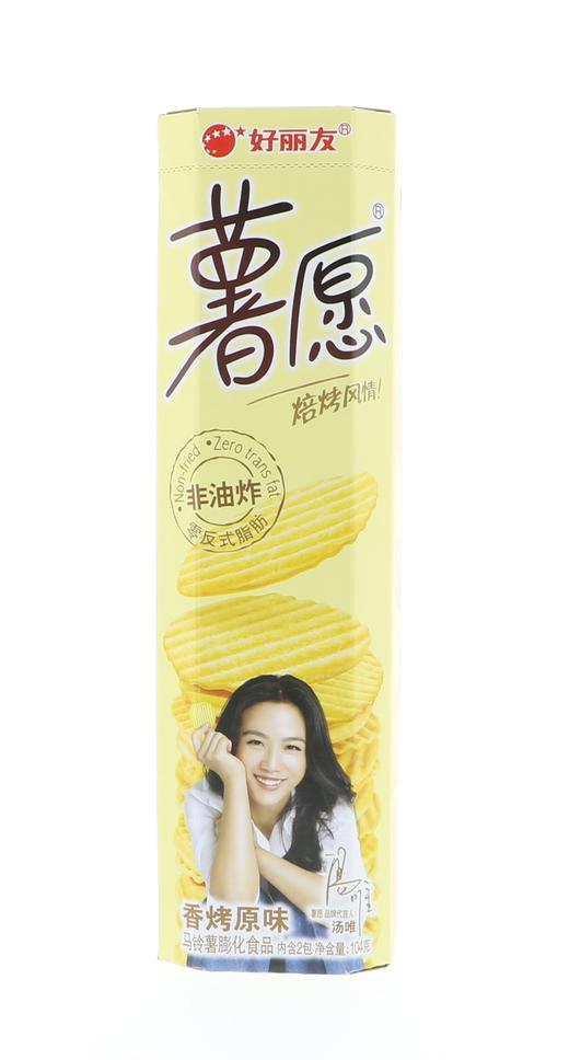 好丽友 薯愿 香烤原味104g 商品图0
