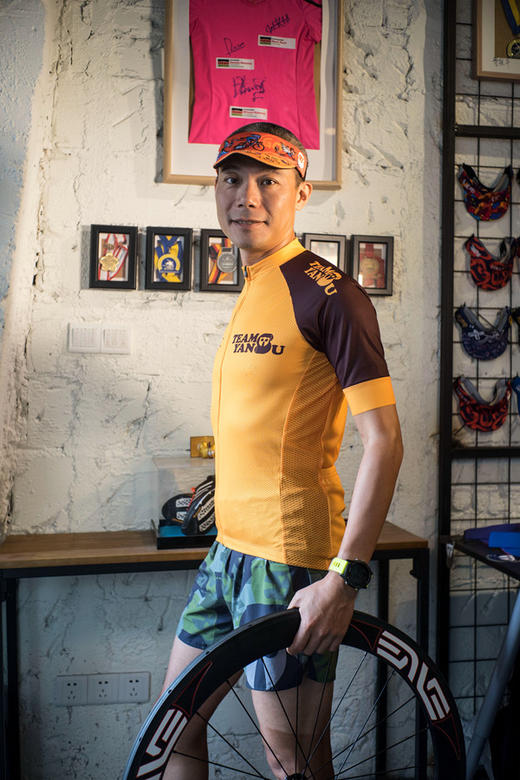 严素多功能TEE 世界和平跑步骑行服 男款 轻量 短袖T恤 速干快干  严素态度 商品图1