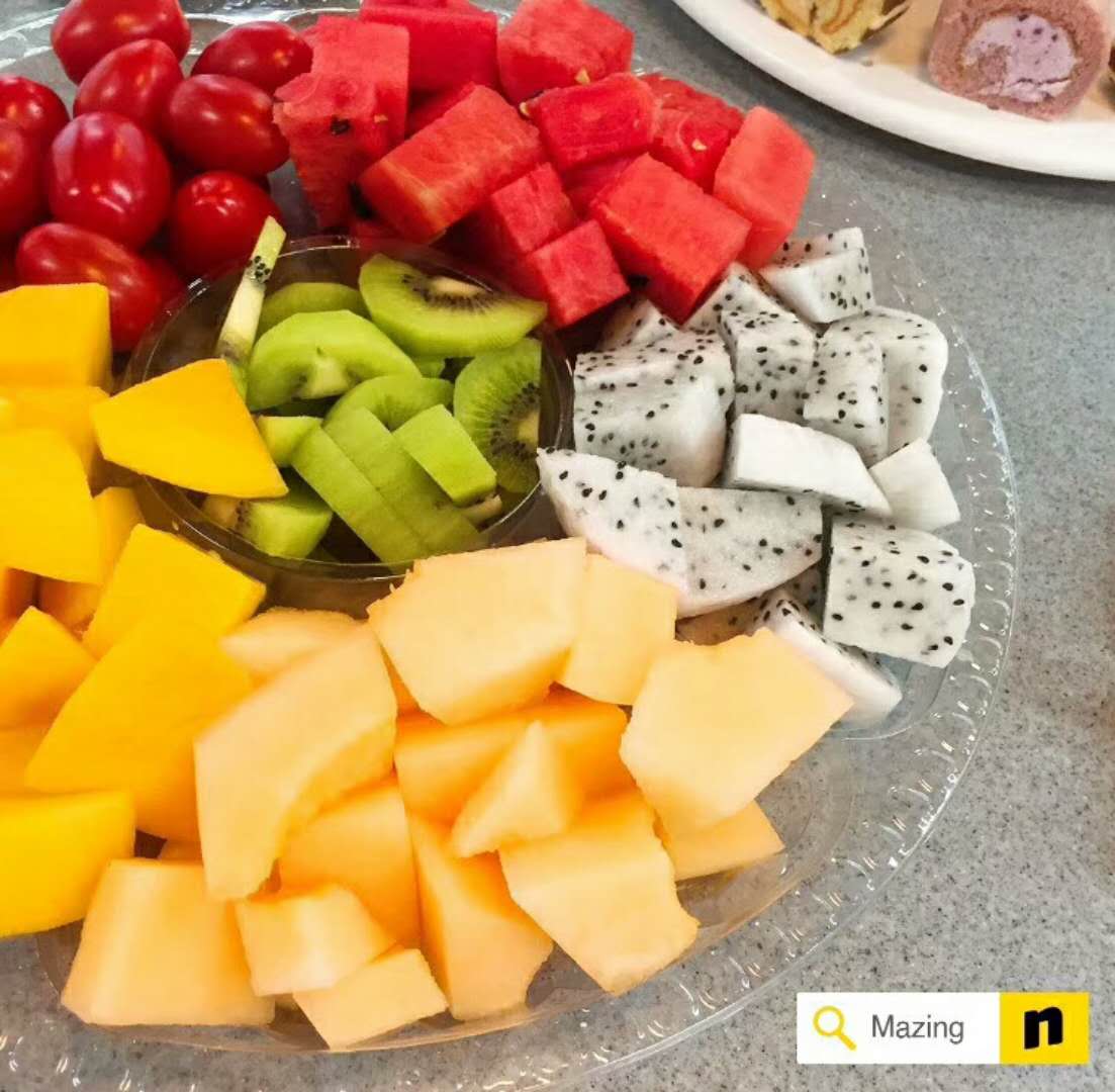 多汁水果盘