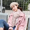 【围巾女】秋冬季新款韩版小格子围巾仿羊绒格保暖加厚百搭空调披肩女潮 商品缩略图4