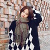 【围巾】秋冬新款韩版保暖加厚格子围巾时尚百搭超长女士空调披肩 商品缩略图3