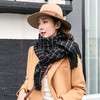 【围巾女】秋冬季新款韩版小格子围巾仿羊绒格保暖加厚百搭空调披肩女潮 商品缩略图1