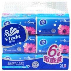 维达纤巧装抽纸（130抽*6包） 商品图0