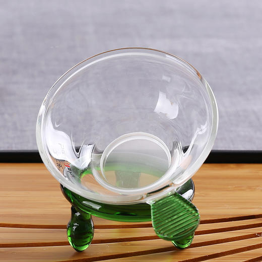 耐热玻璃茶壶茶漏透明玻璃功夫茶具茶道配件隔滤茶器 过滤网茶具 商品图3