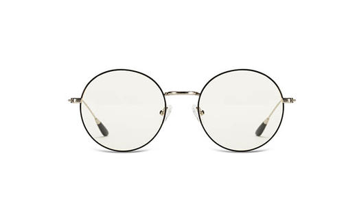 金属圆框防蓝光眼镜+平光/近视/老化眼镜【D】 商品图1