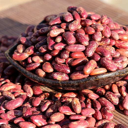 【山区杂粮】农家五谷花芸豆  颗粒饱满  个头大  色泽鲜明  可煮可炖  口感软糯  豆香浓郁  花腰豆 
 350g 商品图3