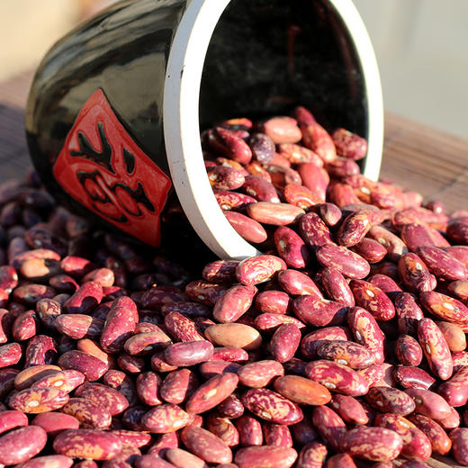 【山区杂粮】农家五谷花芸豆  颗粒饱满  个头大  色泽鲜明  可煮可炖  口感软糯  豆香浓郁  花腰豆 
 350g 商品图1