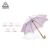 富尔顿典雅实木长柄伞女士创意晴雨伞进口晴雨伞不沾水 商品缩略图2