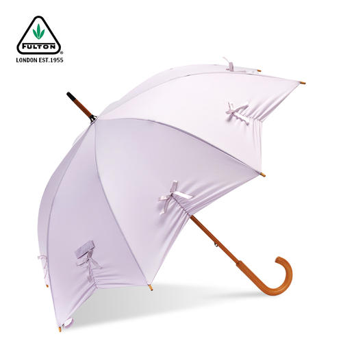 富尔顿典雅实木长柄伞女士创意晴雨伞进口晴雨伞不沾水 商品图0
