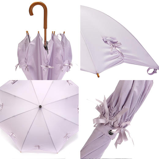 富尔顿典雅实木长柄伞女士创意晴雨伞进口晴雨伞不沾水 商品图3